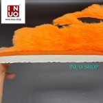 Zapatilla de felpa suave de calabaza de Hallowen